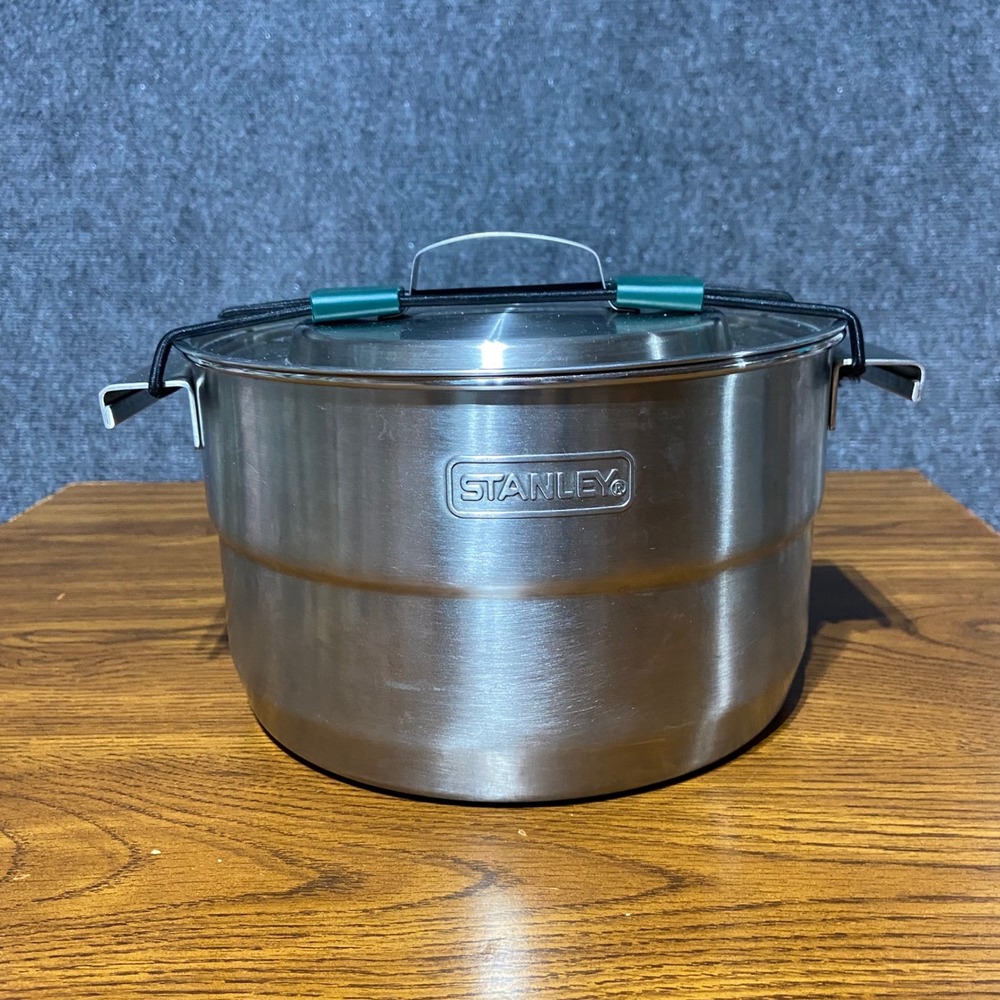 Stanley Adventure Base Camp Cook Set 19pc Stainless Steel Nesting Camping Pans